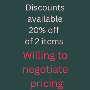 Discount Offer on Multiple Items
